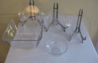 CLEAR GLASS CHINA