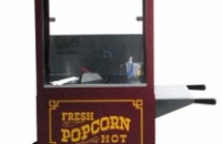 POPCORN POPPER WITH OLD FASHION CART